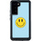 Blue Happy Face Galaxy S24 Plus Waterproof Case